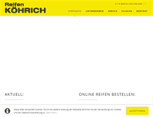 Tablet Screenshot of koehrich.com